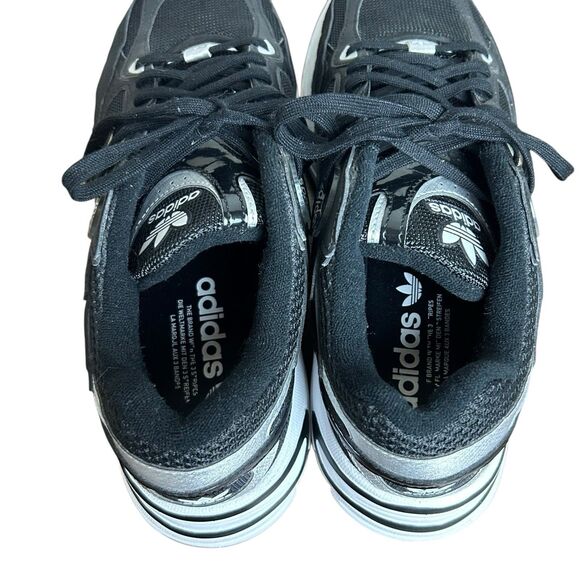 Adidas Astir Black White Womens Sneakers Size 8 Shoes Athletic Gym Running - Picture 5 of 10